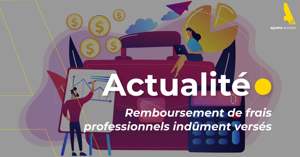 Remboursement de frais professionnels indûment versés